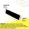 Exell Battery 10/V80H 12V 80mAh Rechargeable Battery w/Tabs for GPS terminal portable lighting 10/V80H-TABS - alternate 6